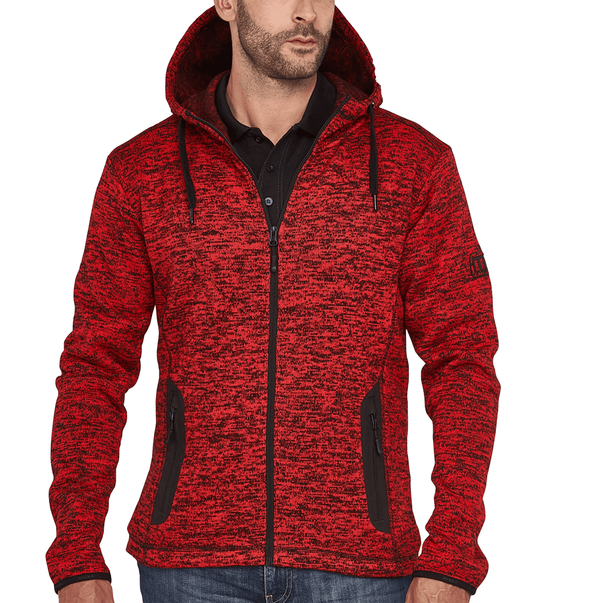 SUDADERA TRABAJO: RIPTIDE LIGTH MALE RED