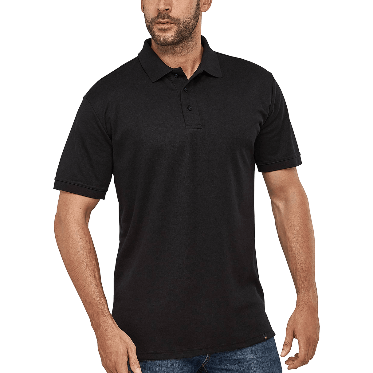 FLASH  DARKGREY POLO TRABAJO