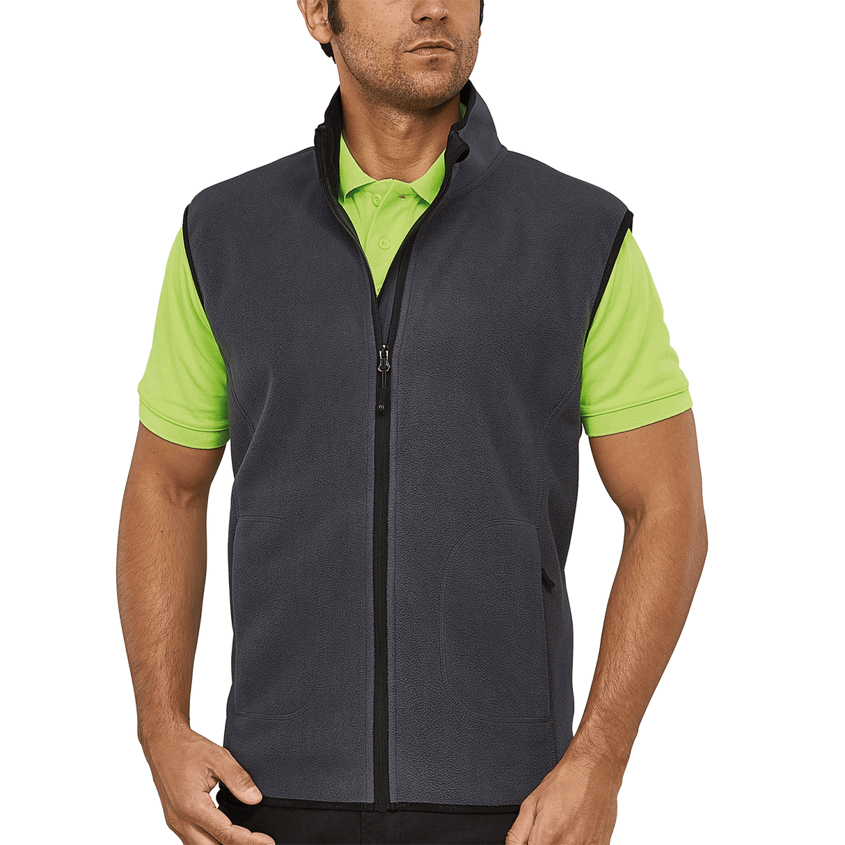 SOFT VEST MALE DARKGREY