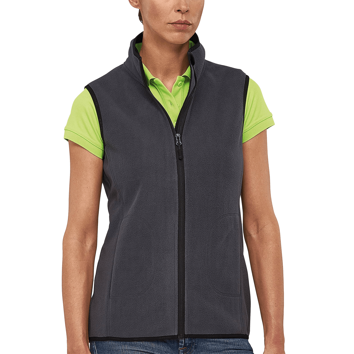 SOFT VEST FEMALE GREY