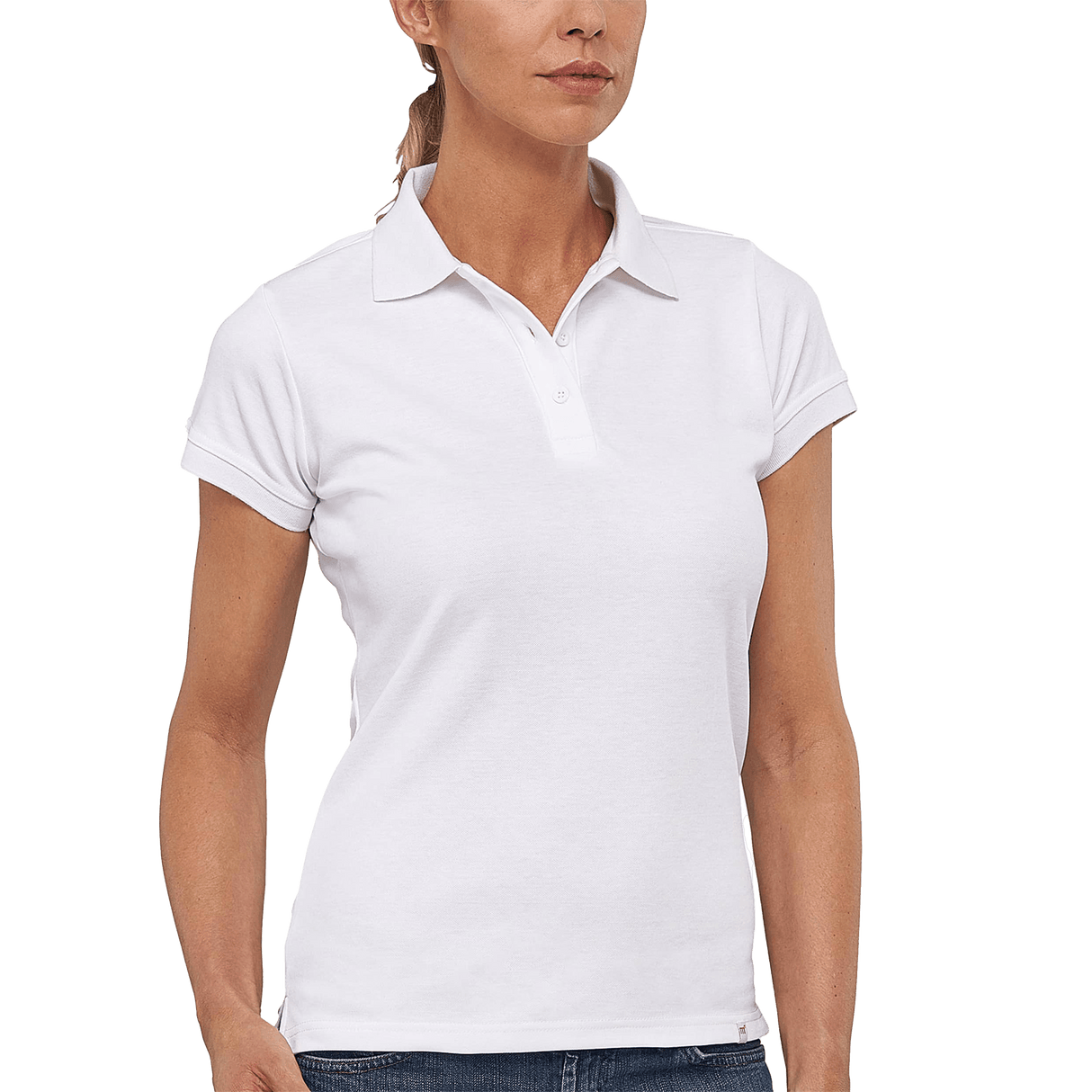 FLASH POLO FEMME GRIS FONCÉ