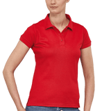 FLASH POLO FEMME GRIS FONCÉ