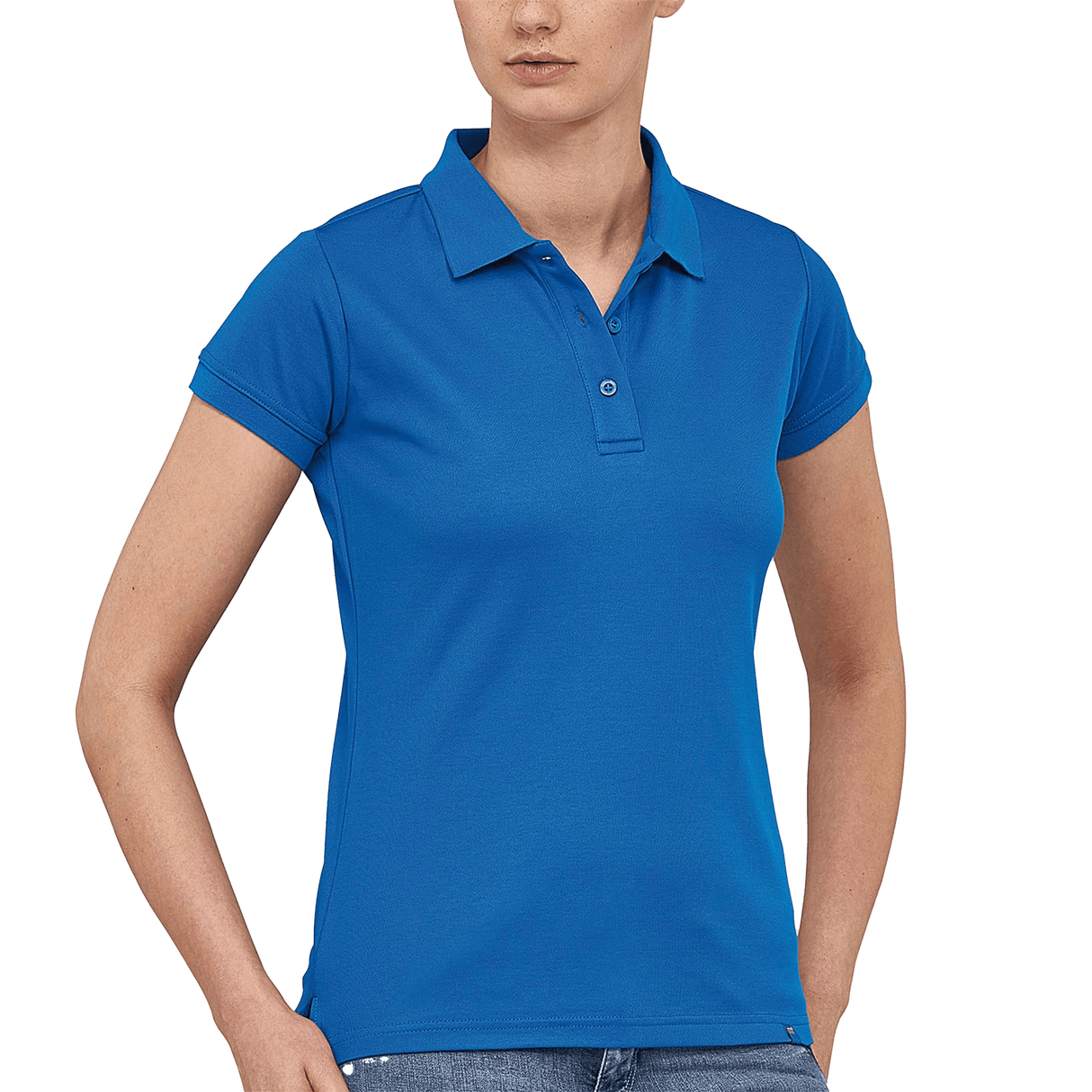 FLASH POLO FEMME GRIS FONCÉ