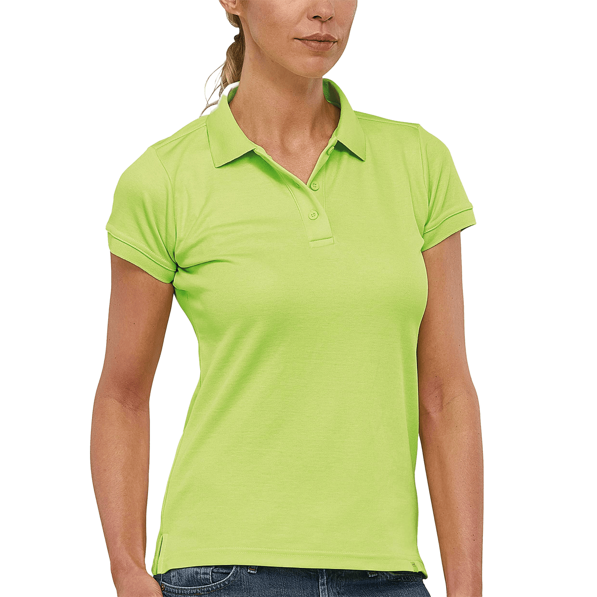 FLASH POLO FEMME BLANC