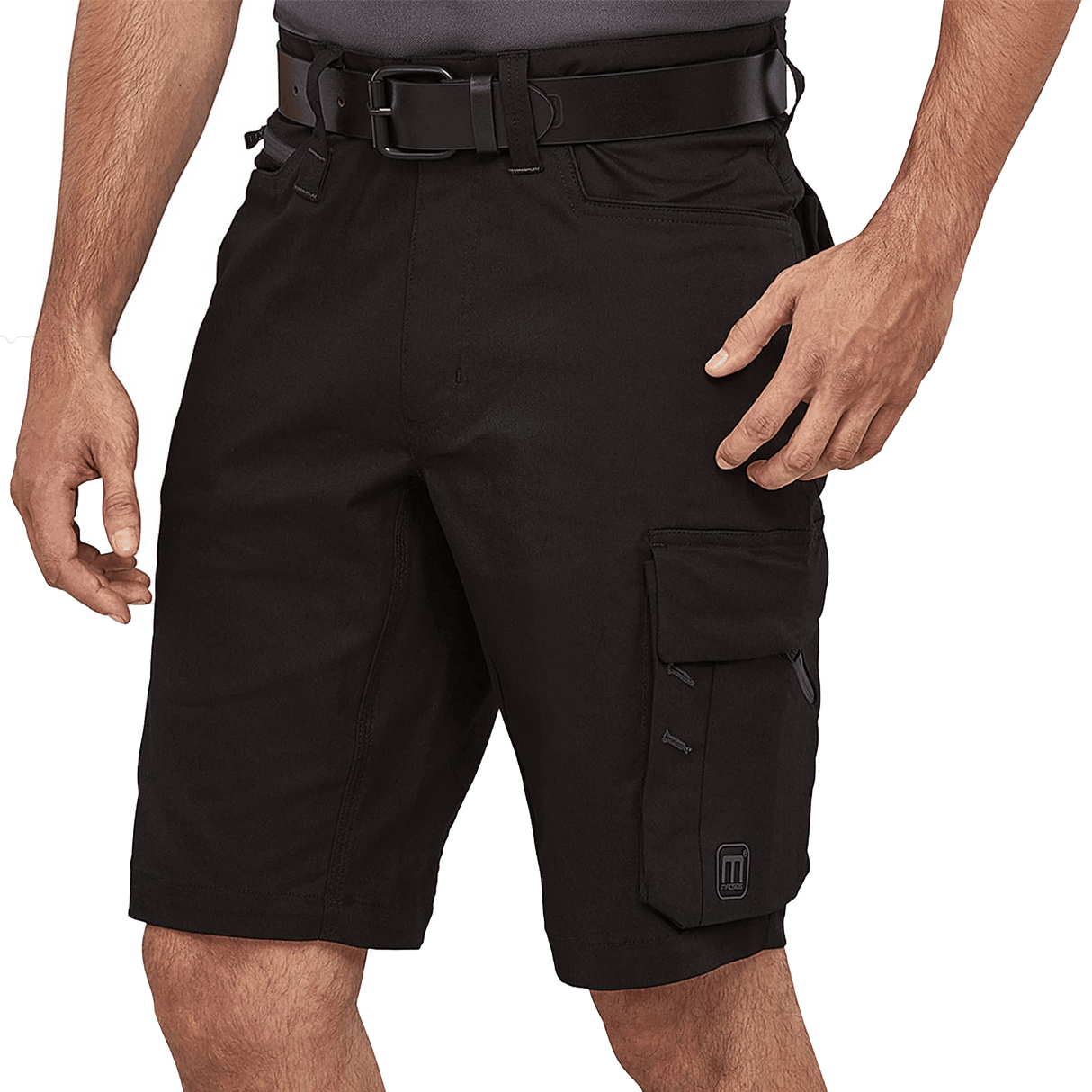 PRONEON SHORTS BLACKROYALBLUE