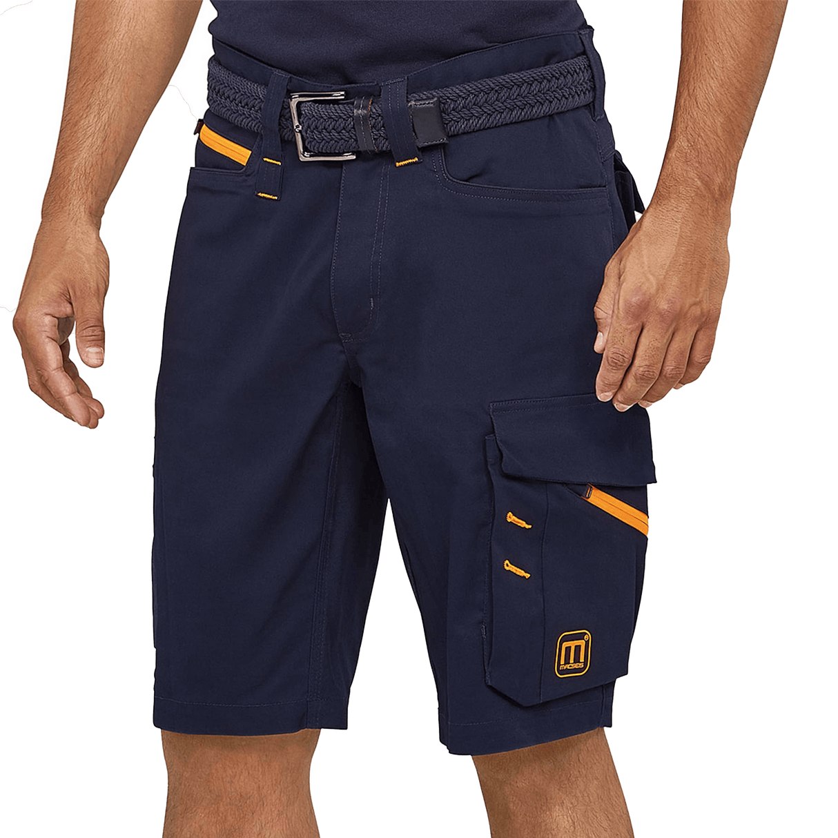 PRONEON SHORTS BLACKROYALBLUE