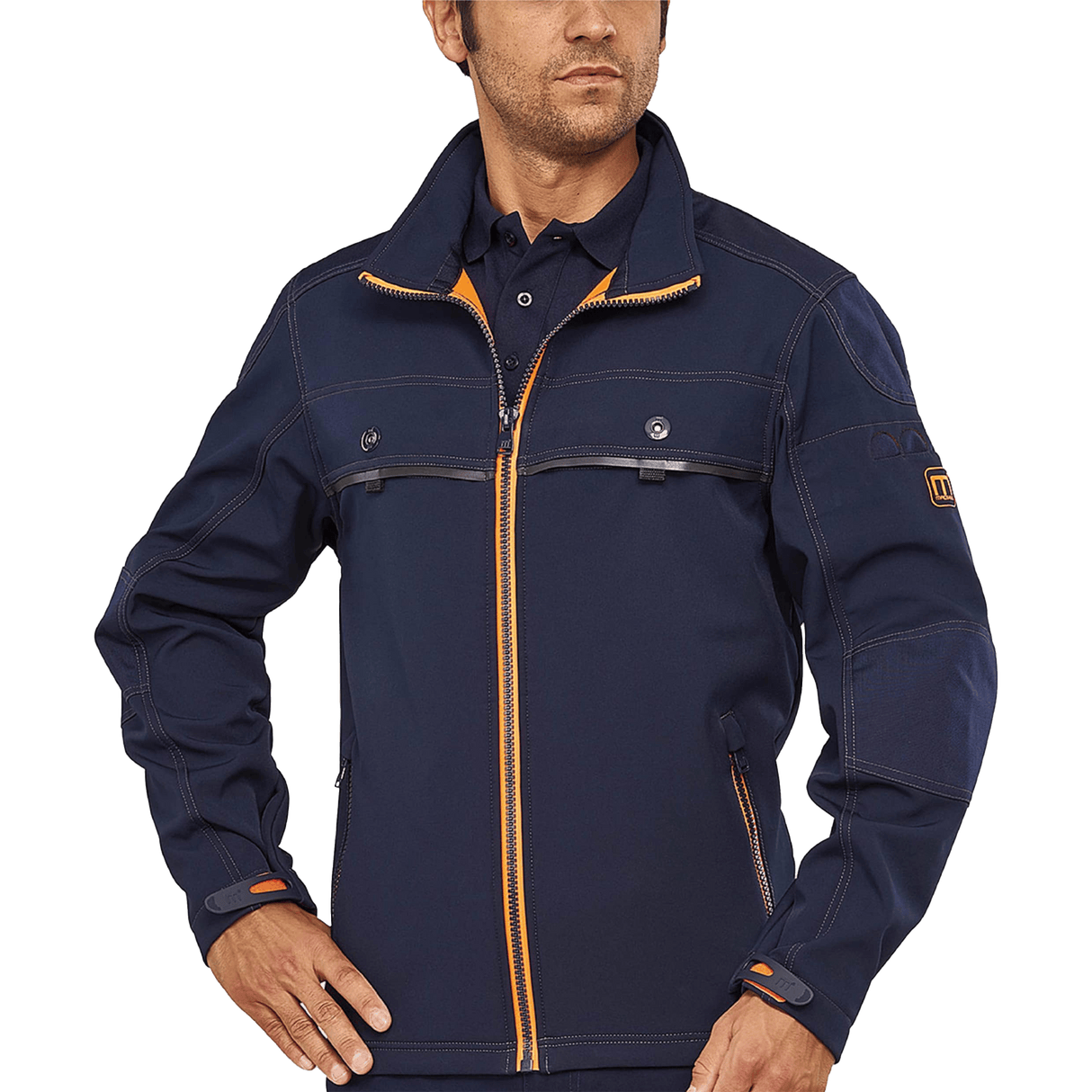 PRONEON JACKET NAVYORANGE