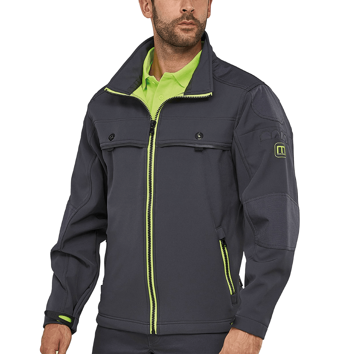 VESTE PRONEON GRIS VERT