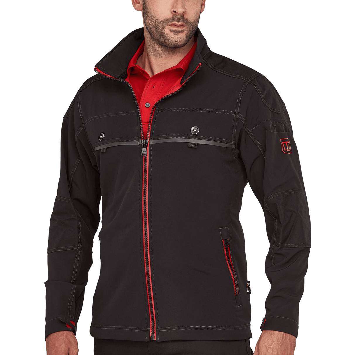 PRONEON JACKET BLACKRED