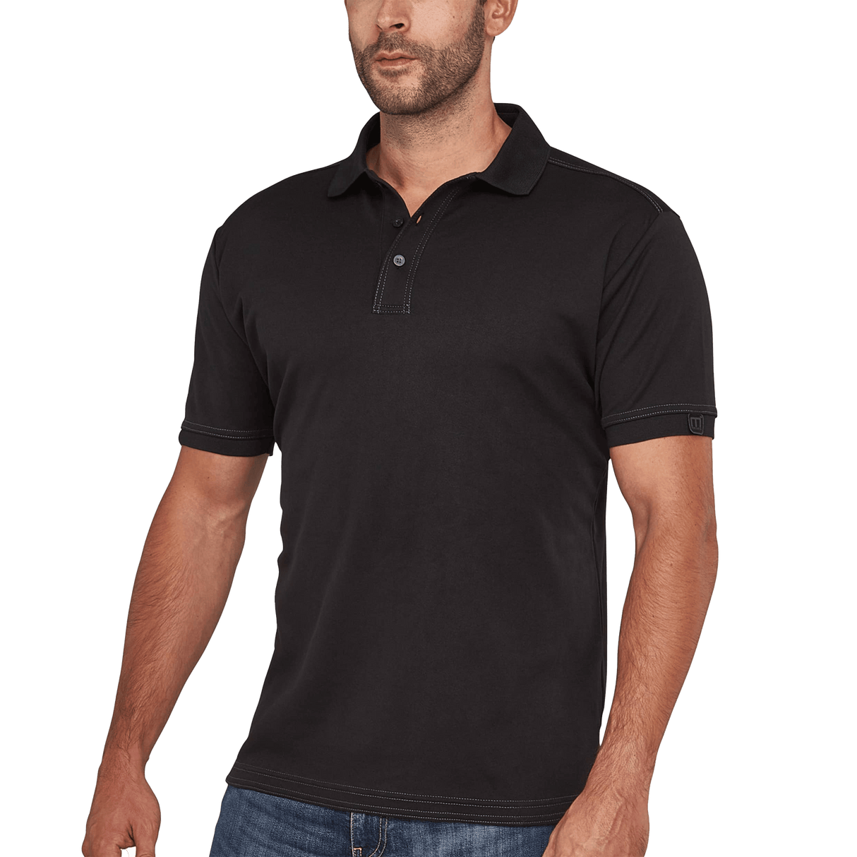 POLO TRABAJO: SIGNATURE BLACK