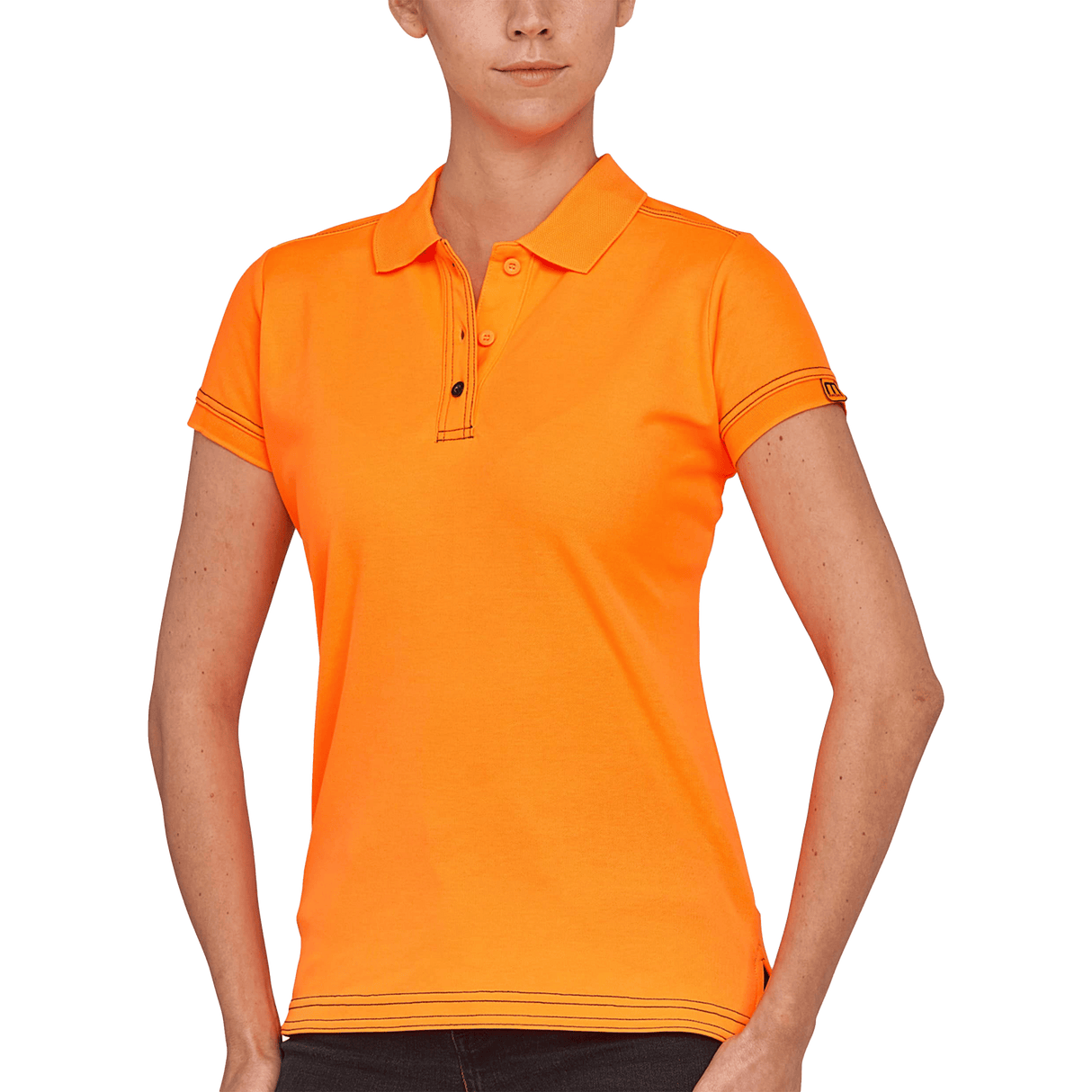 SIGNATURE POLO FEMALE ORANGE