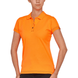 SIGNATURE FEMALE ORANGE POLO TRABAJO