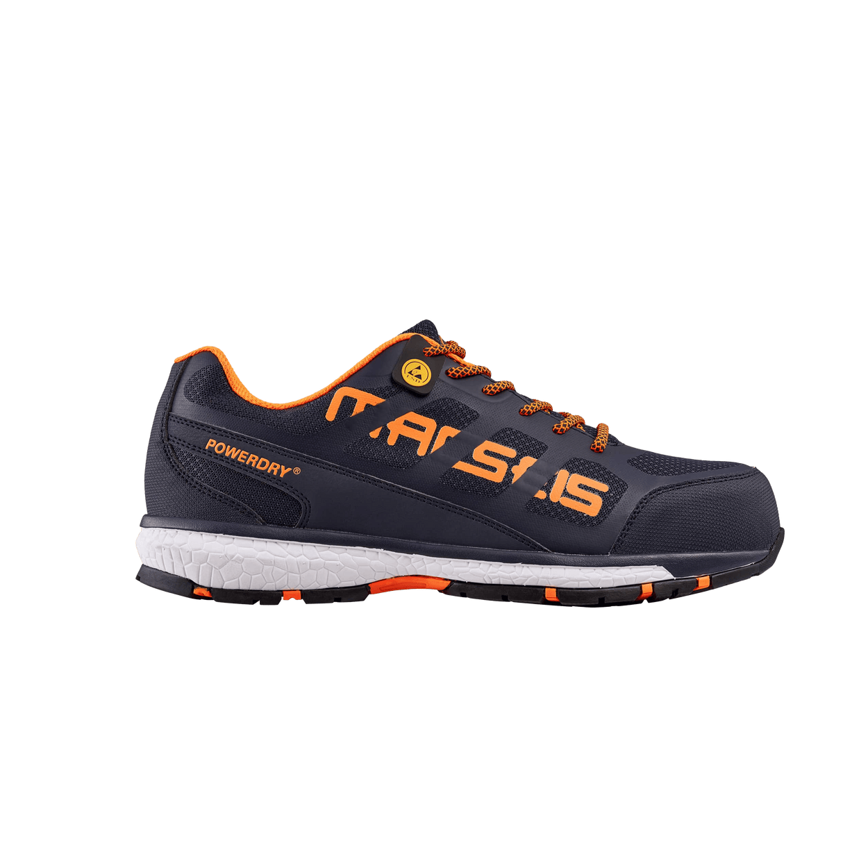 CHAUSSURE DE SÉCURITÉ MACTRONIC SP1 SRC ESD NAVYORANGE