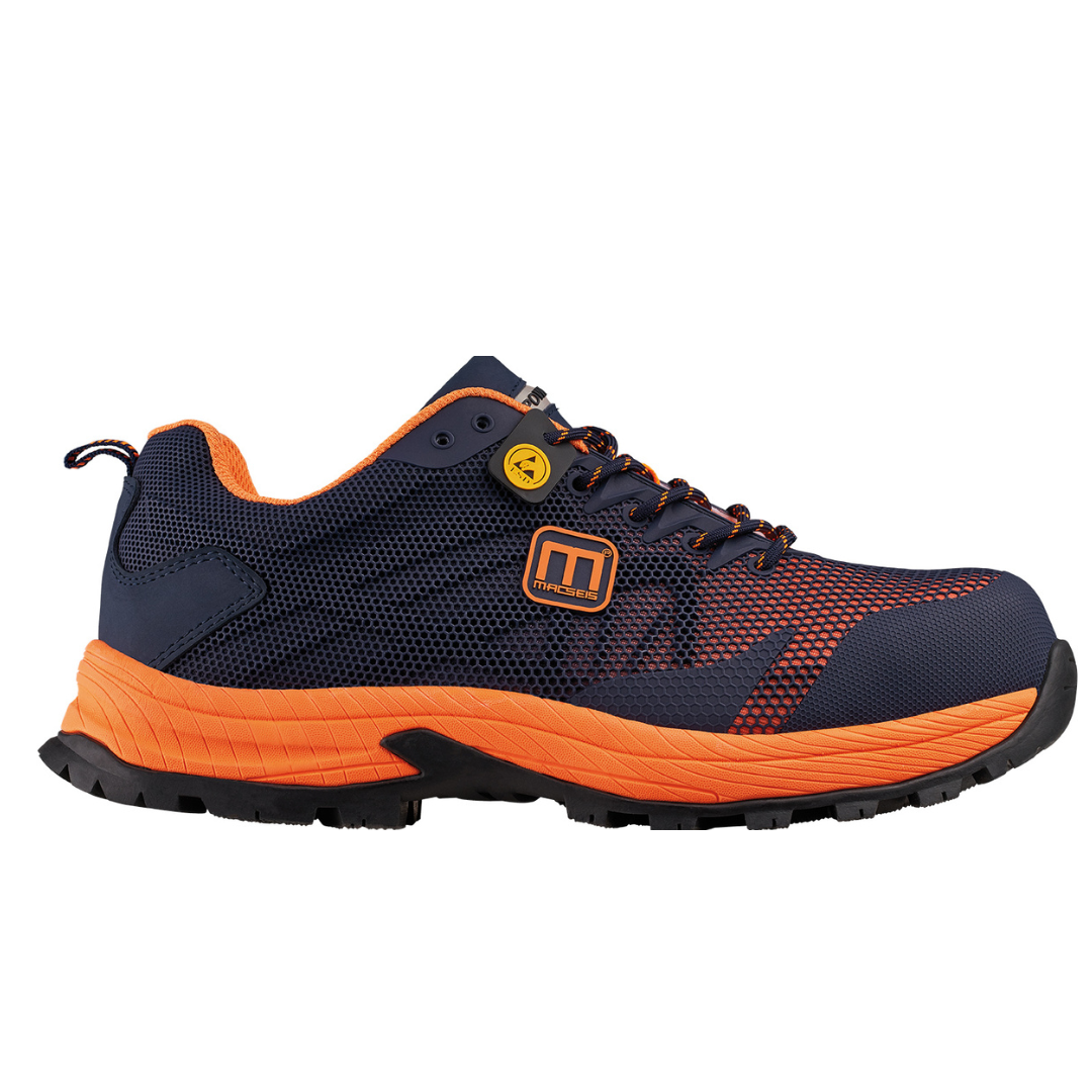 CHAUSSURES DE SÉCURITÉ PRONEON S1P SRC ESD NAVYORANGE